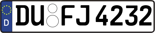 DU-FJ4232