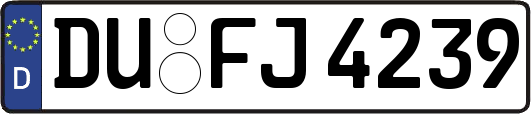 DU-FJ4239