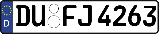 DU-FJ4263
