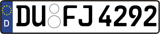 DU-FJ4292