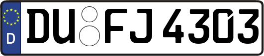 DU-FJ4303