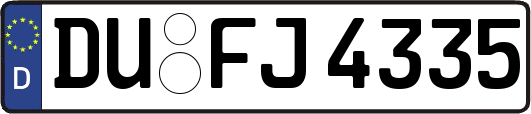 DU-FJ4335