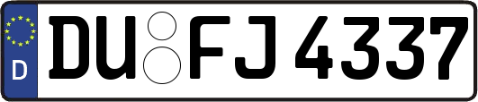 DU-FJ4337