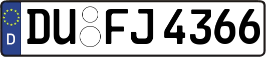 DU-FJ4366
