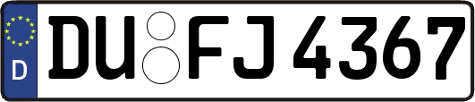 DU-FJ4367