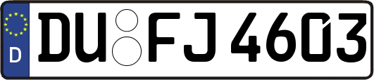 DU-FJ4603