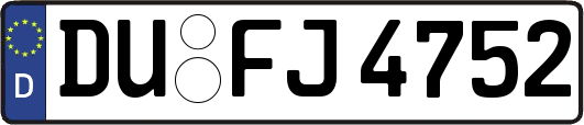 DU-FJ4752