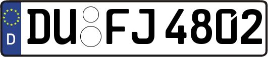 DU-FJ4802