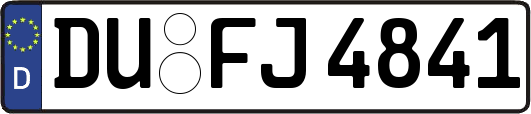 DU-FJ4841