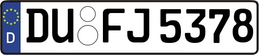 DU-FJ5378