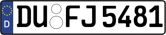 DU-FJ5481