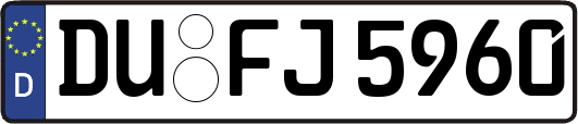 DU-FJ5960