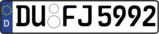 DU-FJ5992