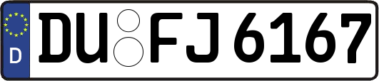 DU-FJ6167