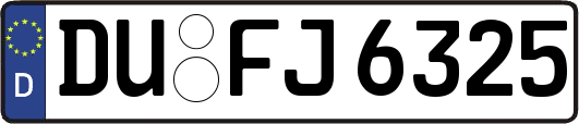 DU-FJ6325