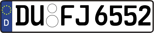 DU-FJ6552