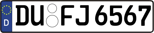 DU-FJ6567
