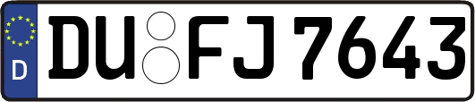 DU-FJ7643