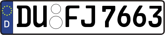 DU-FJ7663