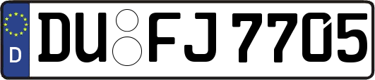 DU-FJ7705
