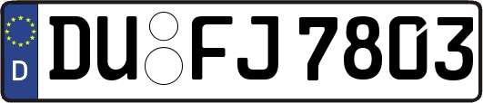 DU-FJ7803