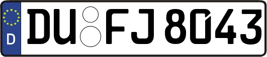 DU-FJ8043