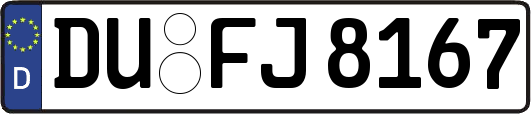 DU-FJ8167