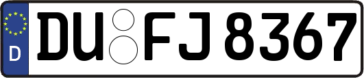 DU-FJ8367