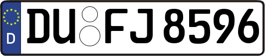 DU-FJ8596
