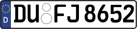 DU-FJ8652