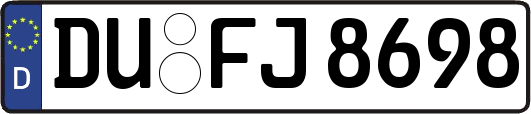 DU-FJ8698