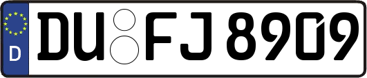 DU-FJ8909