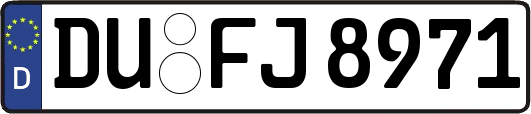 DU-FJ8971