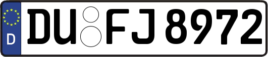 DU-FJ8972