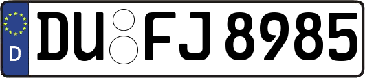 DU-FJ8985