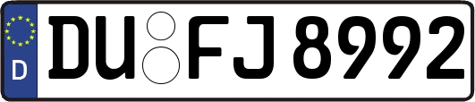 DU-FJ8992
