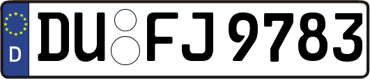 DU-FJ9783
