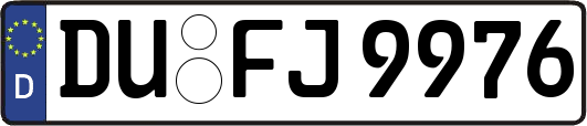 DU-FJ9976