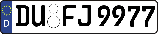 DU-FJ9977