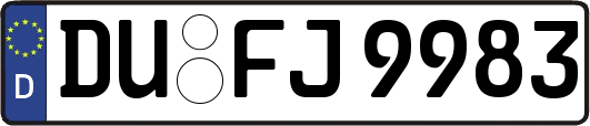 DU-FJ9983