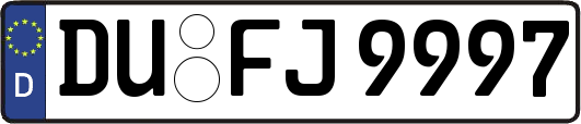 DU-FJ9997