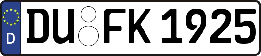 DU-FK1925