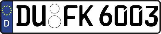 DU-FK6003