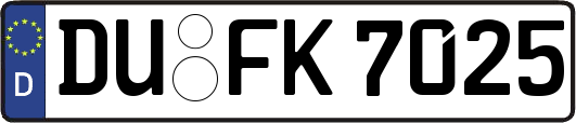 DU-FK7025
