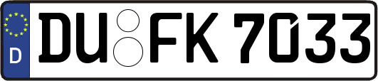 DU-FK7033
