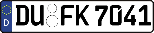 DU-FK7041