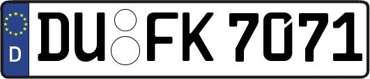 DU-FK7071