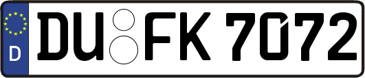 DU-FK7072
