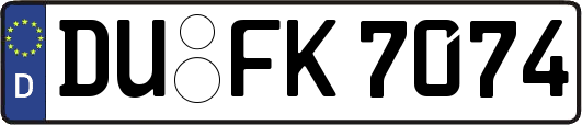 DU-FK7074