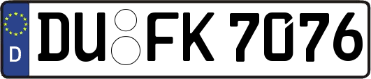 DU-FK7076